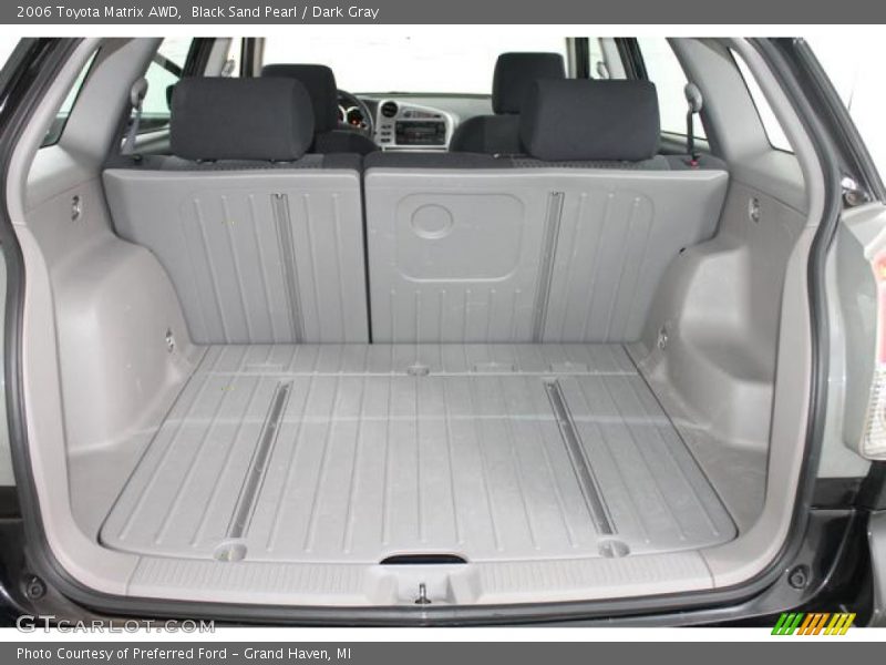 Black Sand Pearl / Dark Gray 2006 Toyota Matrix AWD