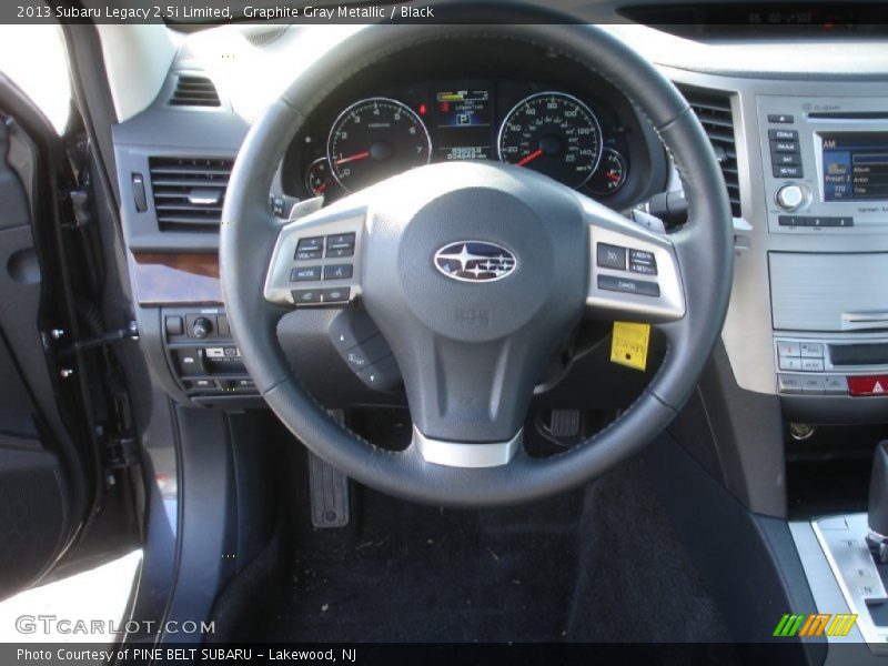 Graphite Gray Metallic / Black 2013 Subaru Legacy 2.5i Limited