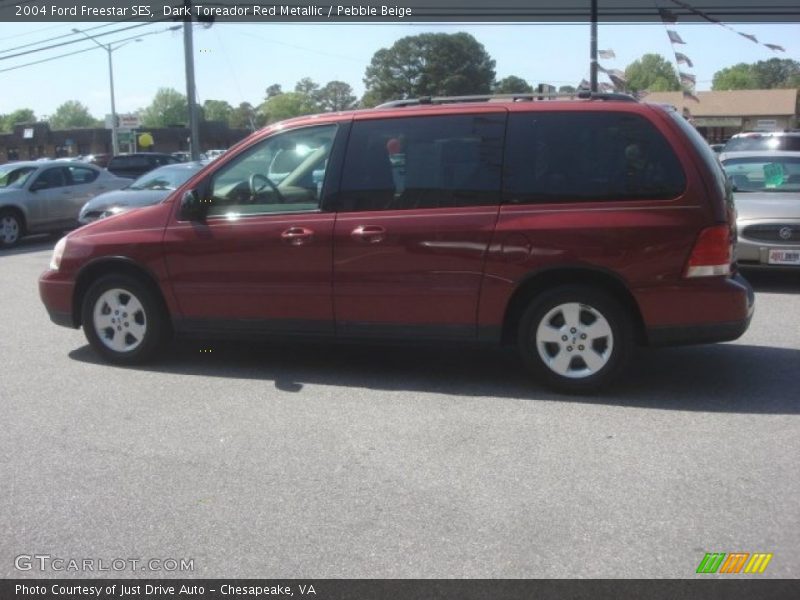 Dark Toreador Red Metallic / Pebble Beige 2004 Ford Freestar SES