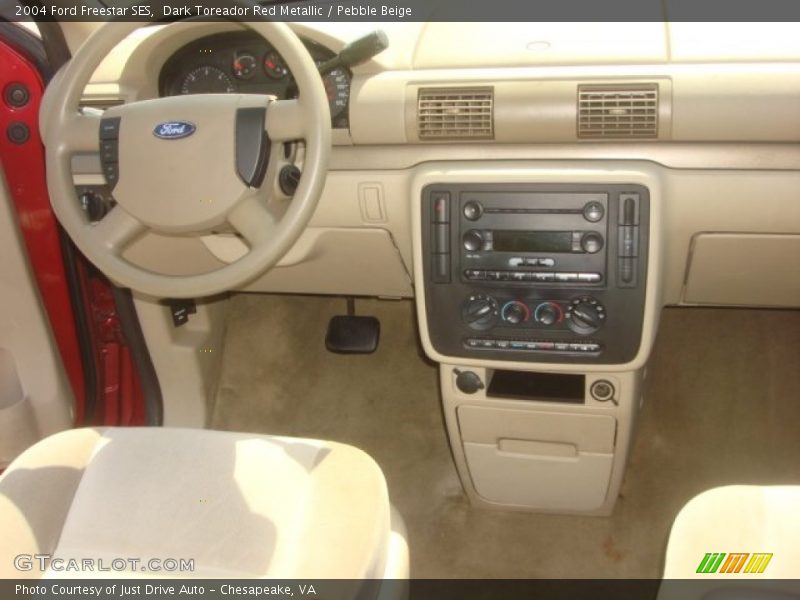 Dark Toreador Red Metallic / Pebble Beige 2004 Ford Freestar SES