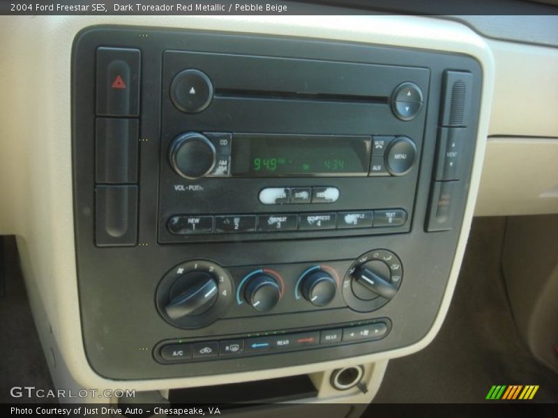 Dark Toreador Red Metallic / Pebble Beige 2004 Ford Freestar SES