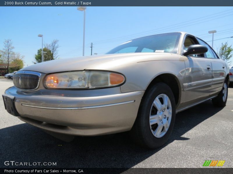 Gold Metallic / Taupe 2000 Buick Century Custom