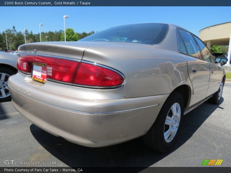 Gold Metallic / Taupe 2000 Buick Century Custom
