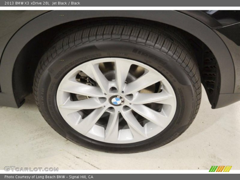 Jet Black / Black 2013 BMW X3 xDrive 28i