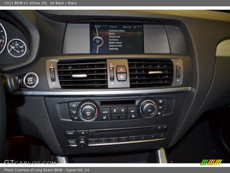Jet Black / Black 2013 BMW X3 xDrive 28i