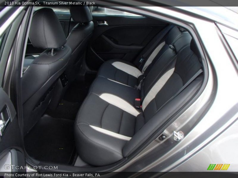 Titanium Silver Metallic / Black 2013 Kia Optima SX