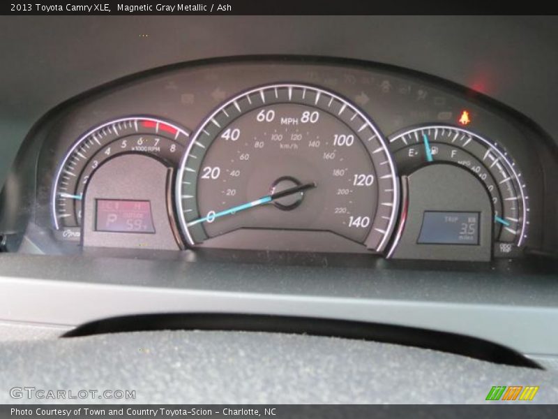 Magnetic Gray Metallic / Ash 2013 Toyota Camry XLE