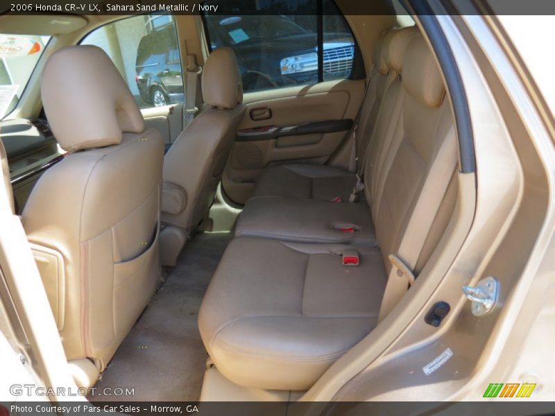 Rear Seat of 2006 CR-V LX