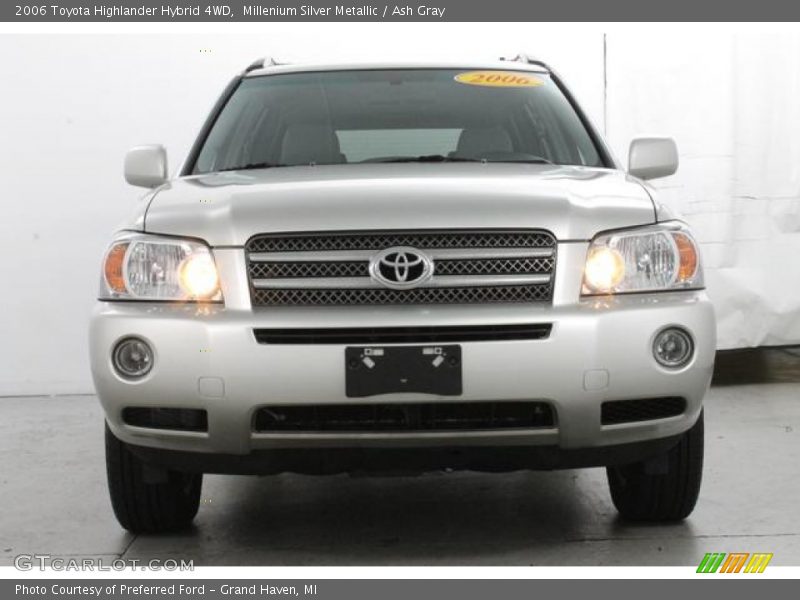 Millenium Silver Metallic / Ash Gray 2006 Toyota Highlander Hybrid 4WD