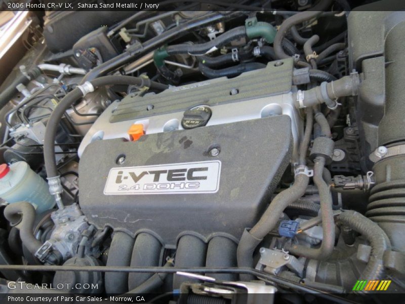  2006 CR-V LX Engine - 2.4 Liter DOHC 16-Valve i-VTEC 4 Cylinder