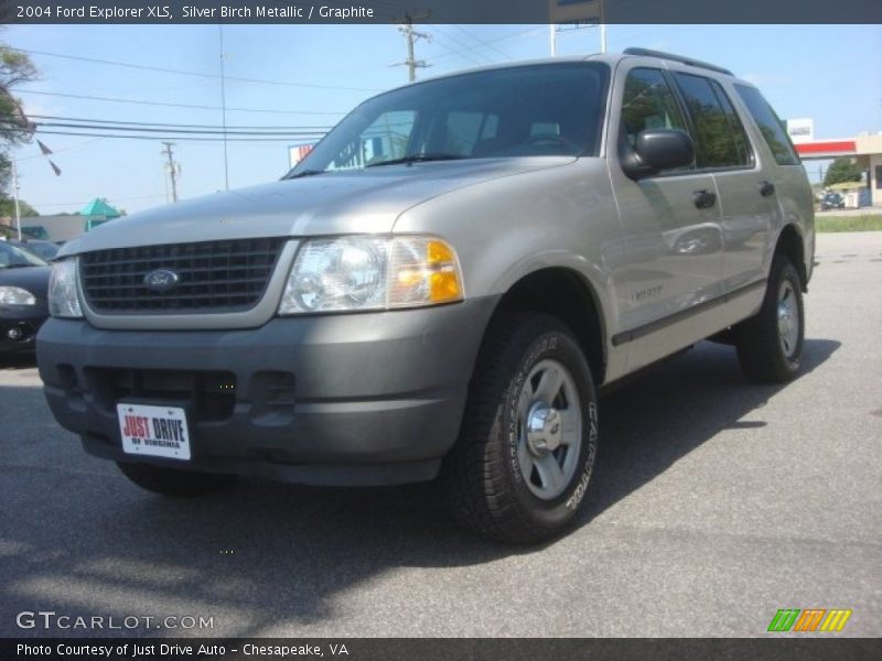 Silver Birch Metallic / Graphite 2004 Ford Explorer XLS