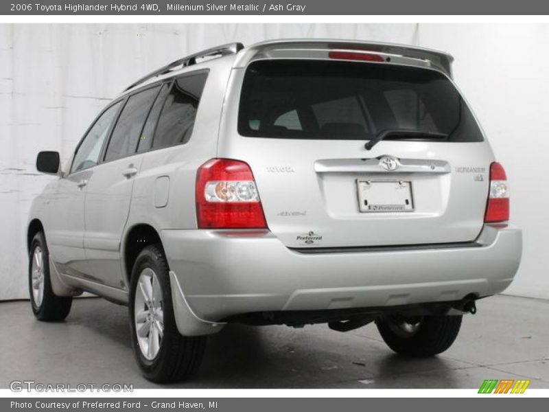 Millenium Silver Metallic / Ash Gray 2006 Toyota Highlander Hybrid 4WD