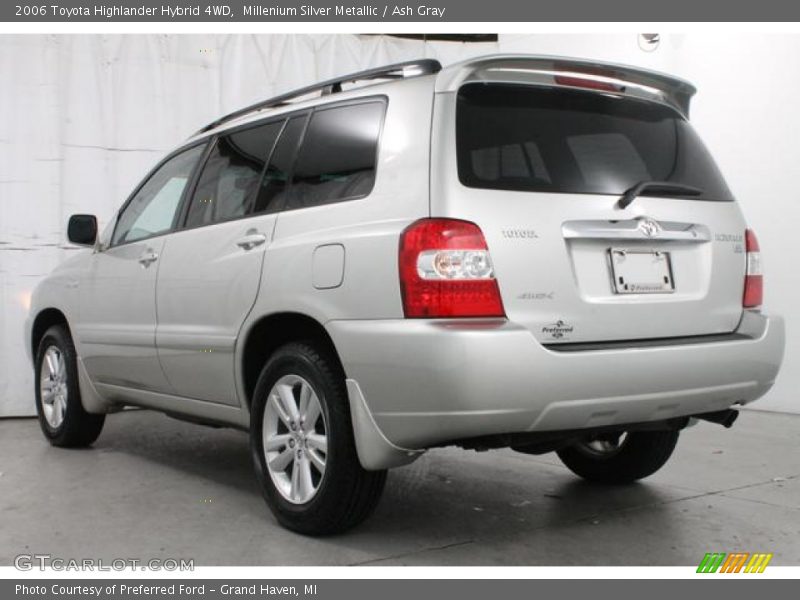 Millenium Silver Metallic / Ash Gray 2006 Toyota Highlander Hybrid 4WD