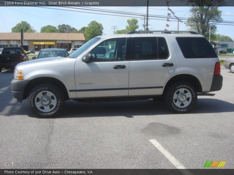 Silver Birch Metallic / Graphite 2004 Ford Explorer XLS