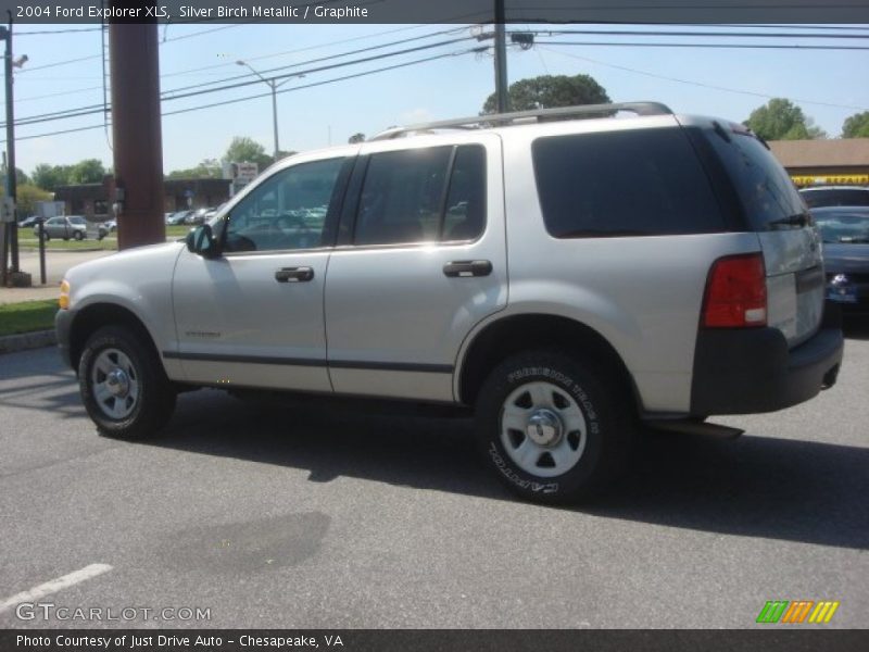 Silver Birch Metallic / Graphite 2004 Ford Explorer XLS