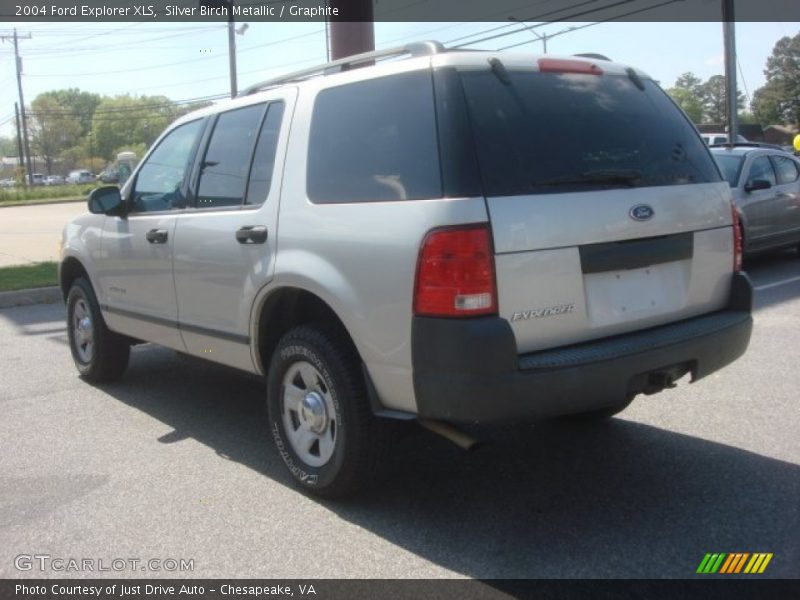 Silver Birch Metallic / Graphite 2004 Ford Explorer XLS