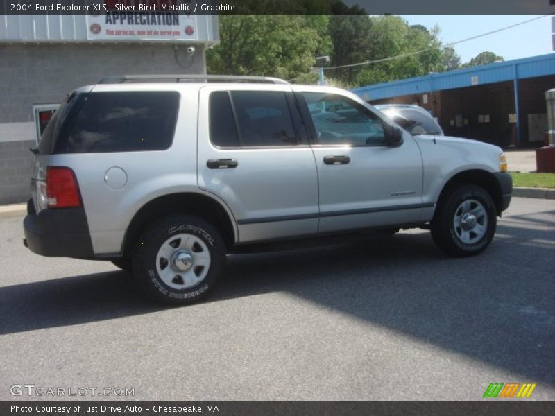 Silver Birch Metallic / Graphite 2004 Ford Explorer XLS