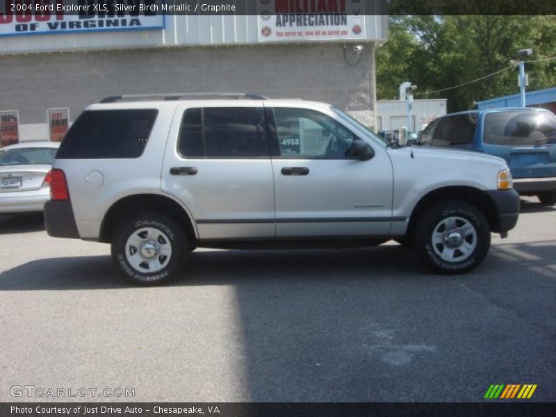 Silver Birch Metallic / Graphite 2004 Ford Explorer XLS