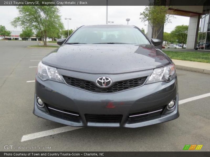Magnetic Gray Metallic / Black 2013 Toyota Camry SE