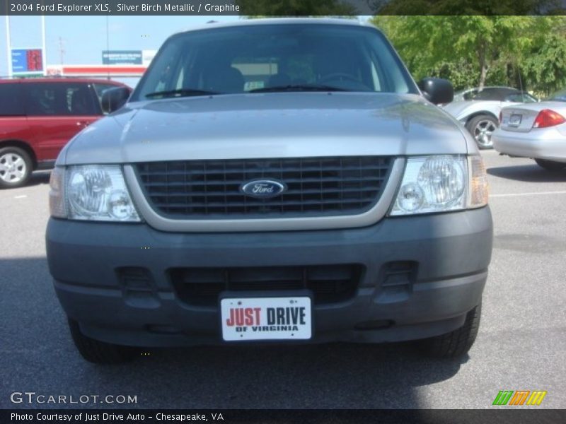 Silver Birch Metallic / Graphite 2004 Ford Explorer XLS