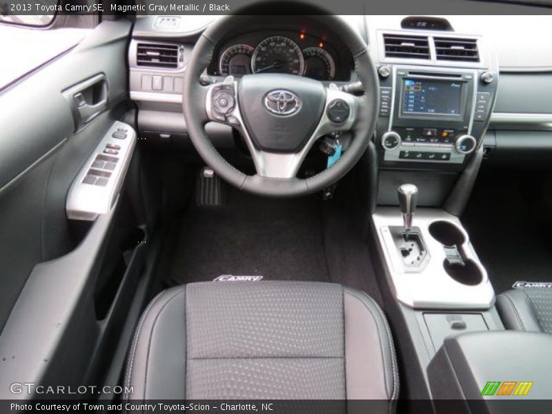 Magnetic Gray Metallic / Black 2013 Toyota Camry SE