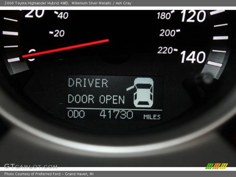 Millenium Silver Metallic / Ash Gray 2006 Toyota Highlander Hybrid 4WD