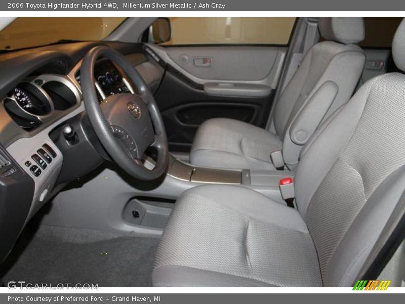 Millenium Silver Metallic / Ash Gray 2006 Toyota Highlander Hybrid 4WD