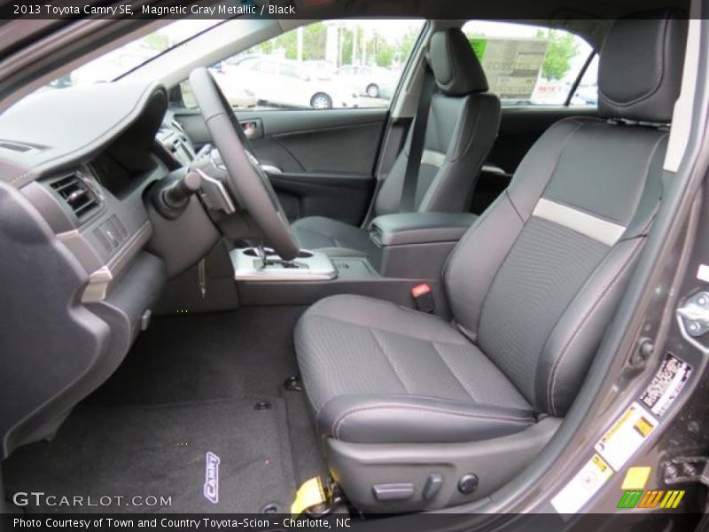 Magnetic Gray Metallic / Black 2013 Toyota Camry SE