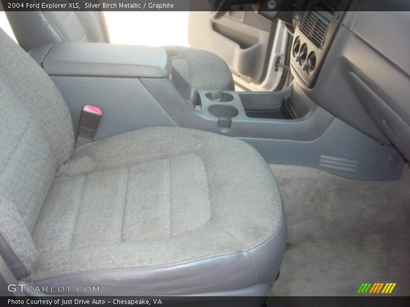 Silver Birch Metallic / Graphite 2004 Ford Explorer XLS