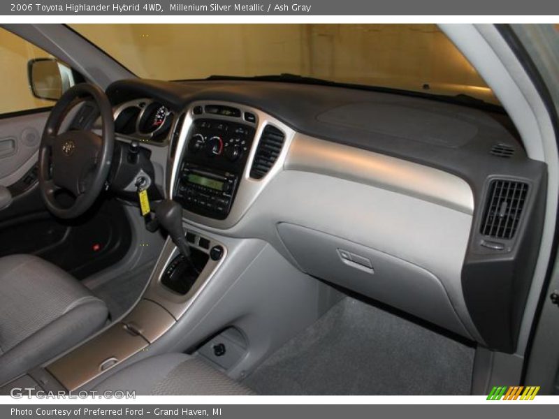 Millenium Silver Metallic / Ash Gray 2006 Toyota Highlander Hybrid 4WD