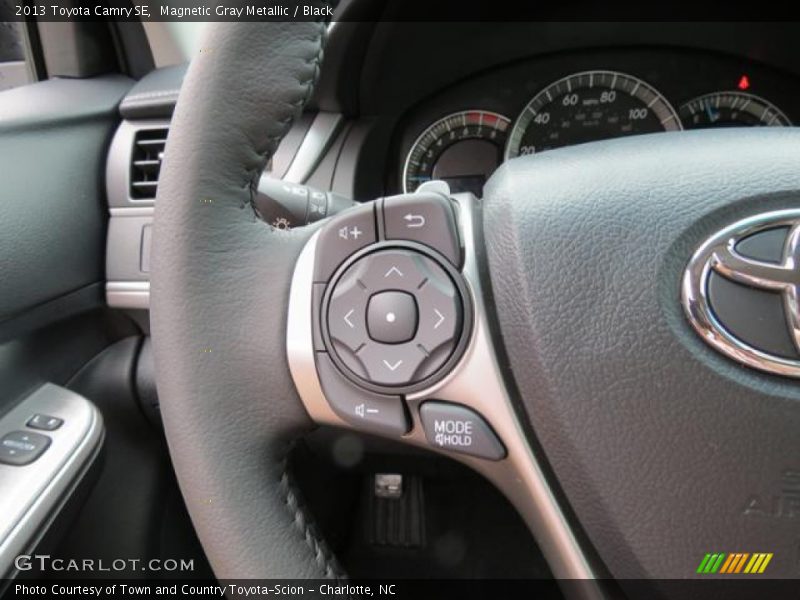 Magnetic Gray Metallic / Black 2013 Toyota Camry SE