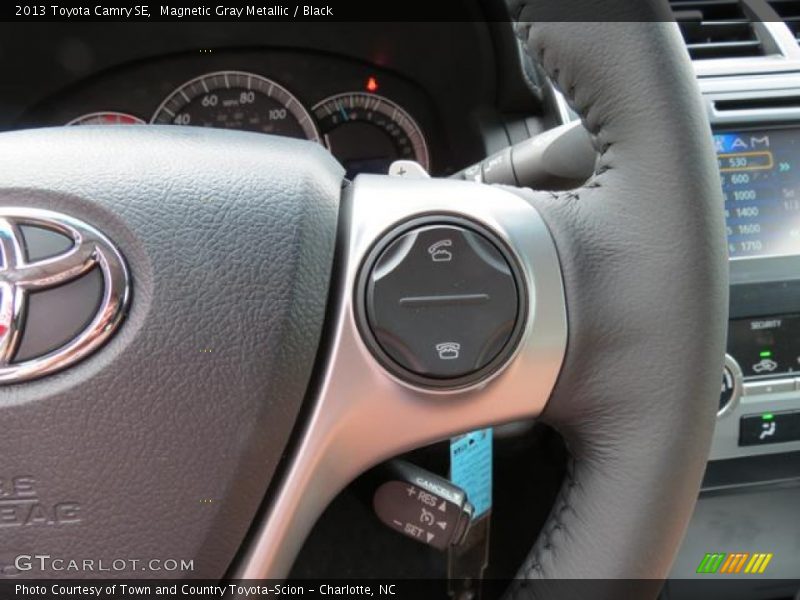 Magnetic Gray Metallic / Black 2013 Toyota Camry SE