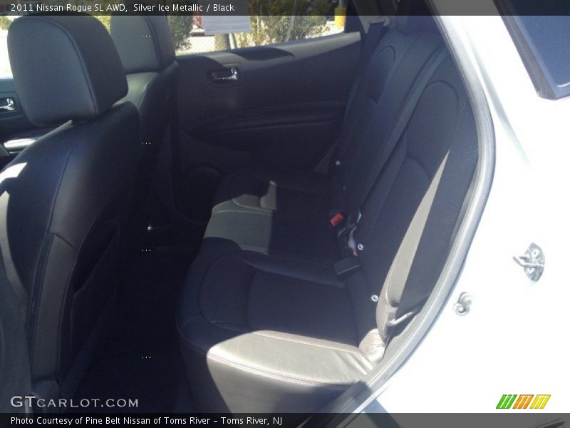 Silver Ice Metallic / Black 2011 Nissan Rogue SL AWD