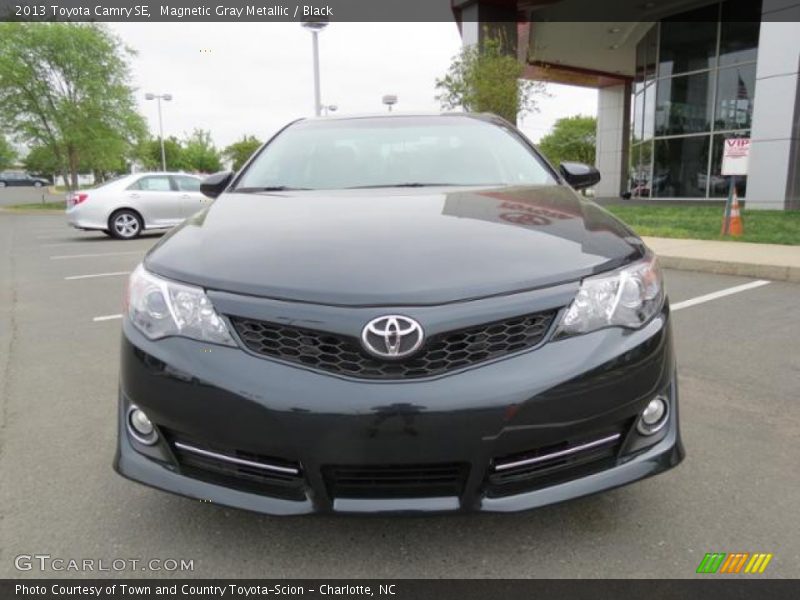 Magnetic Gray Metallic / Black 2013 Toyota Camry SE