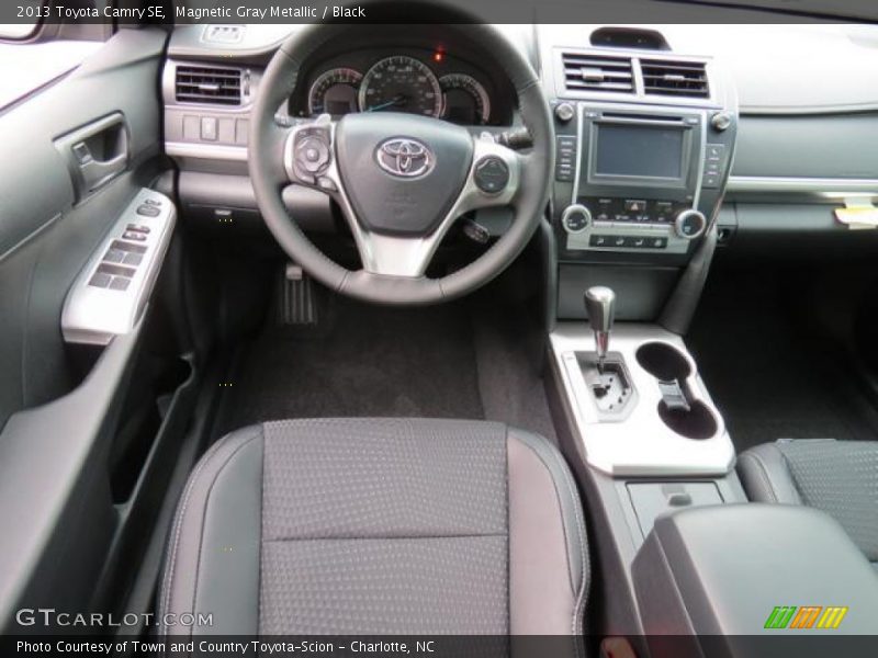 Magnetic Gray Metallic / Black 2013 Toyota Camry SE