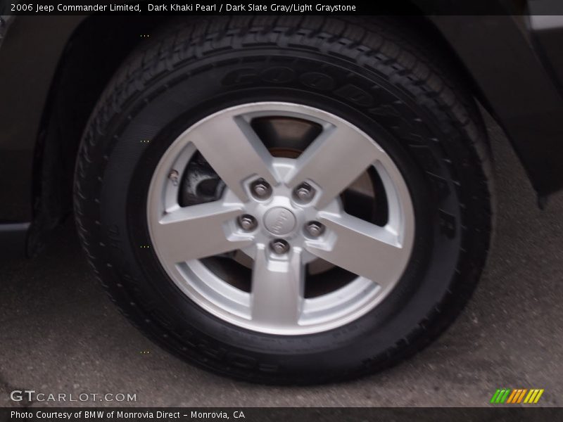 Dark Khaki Pearl / Dark Slate Gray/Light Graystone 2006 Jeep Commander Limited