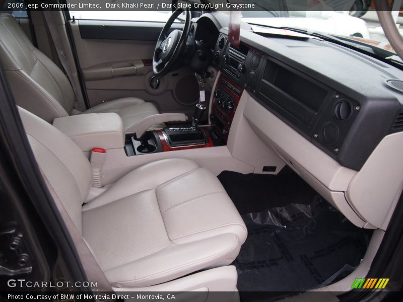 Dark Khaki Pearl / Dark Slate Gray/Light Graystone 2006 Jeep Commander Limited