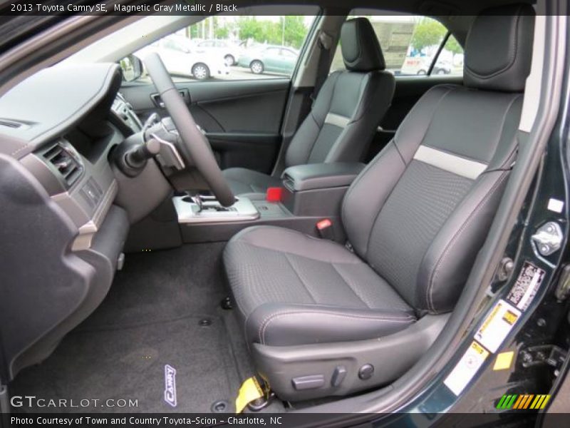 Magnetic Gray Metallic / Black 2013 Toyota Camry SE