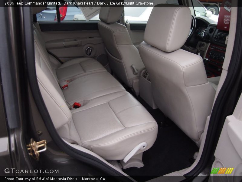 Dark Khaki Pearl / Dark Slate Gray/Light Graystone 2006 Jeep Commander Limited