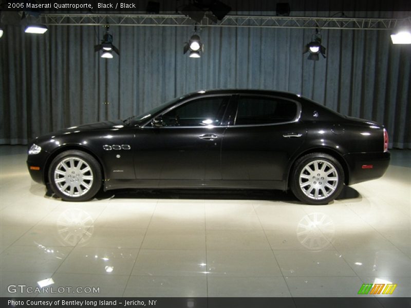 Black / Black 2006 Maserati Quattroporte