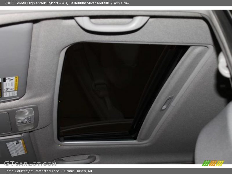 Millenium Silver Metallic / Ash Gray 2006 Toyota Highlander Hybrid 4WD