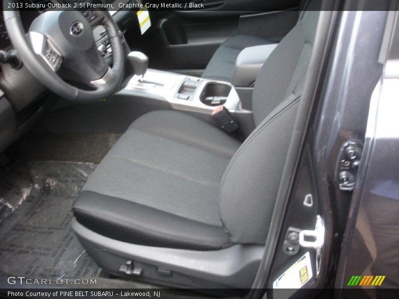 Graphite Gray Metallic / Black 2013 Subaru Outback 2.5i Premium