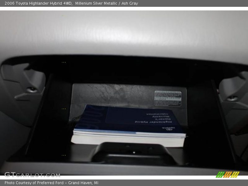 Millenium Silver Metallic / Ash Gray 2006 Toyota Highlander Hybrid 4WD