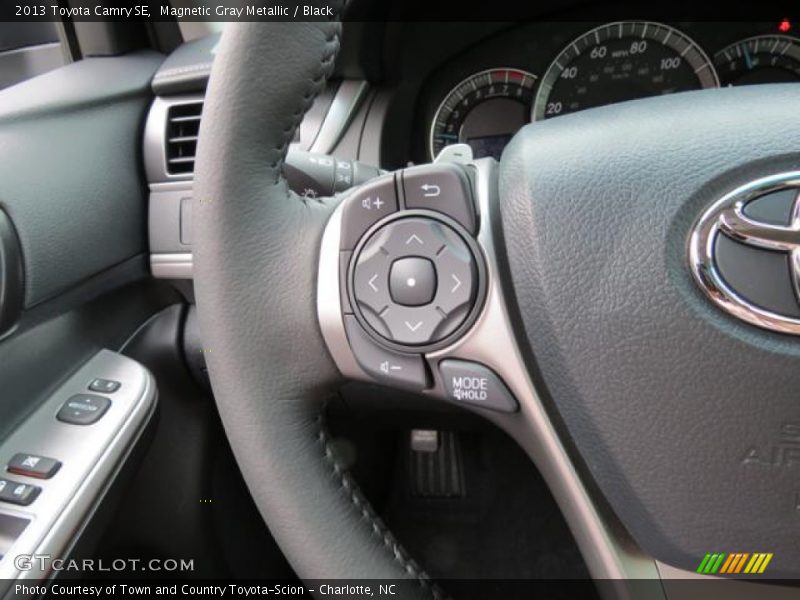 Magnetic Gray Metallic / Black 2013 Toyota Camry SE