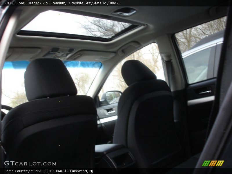 Graphite Gray Metallic / Black 2013 Subaru Outback 2.5i Premium