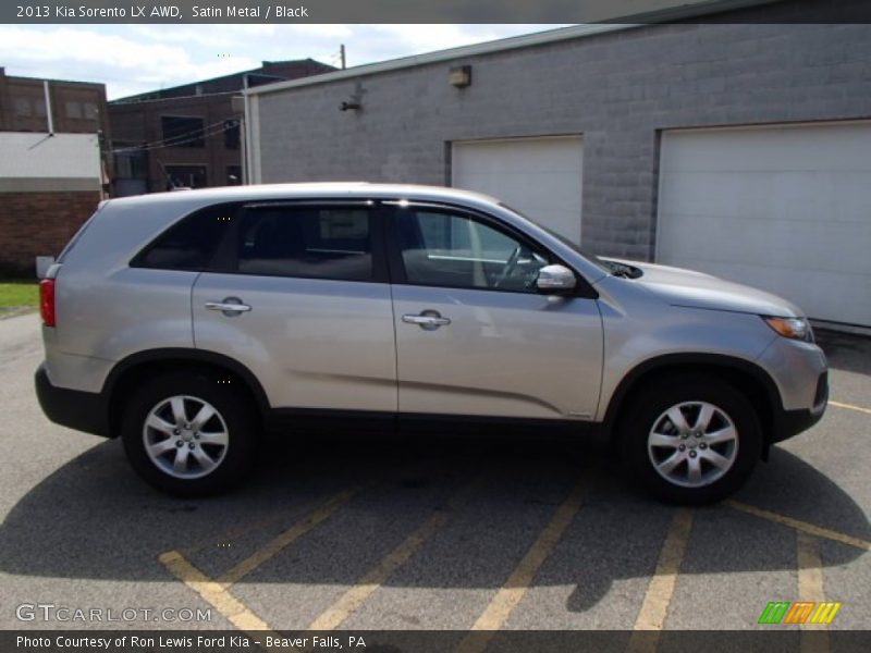 Satin Metal / Black 2013 Kia Sorento LX AWD