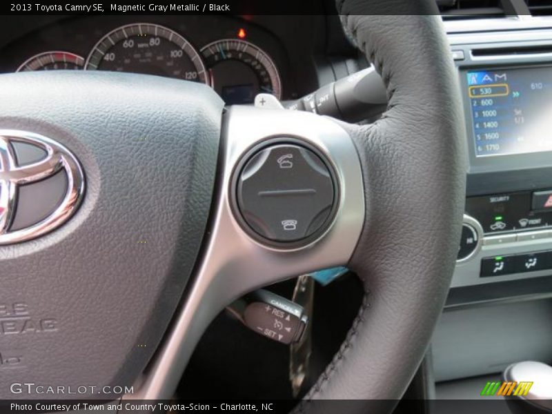 Magnetic Gray Metallic / Black 2013 Toyota Camry SE