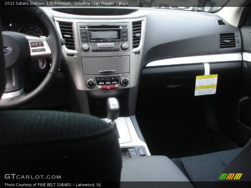 Graphite Gray Metallic / Black 2013 Subaru Outback 2.5i Premium