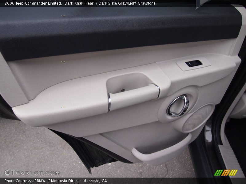 Dark Khaki Pearl / Dark Slate Gray/Light Graystone 2006 Jeep Commander Limited