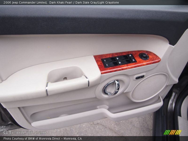 Dark Khaki Pearl / Dark Slate Gray/Light Graystone 2006 Jeep Commander Limited